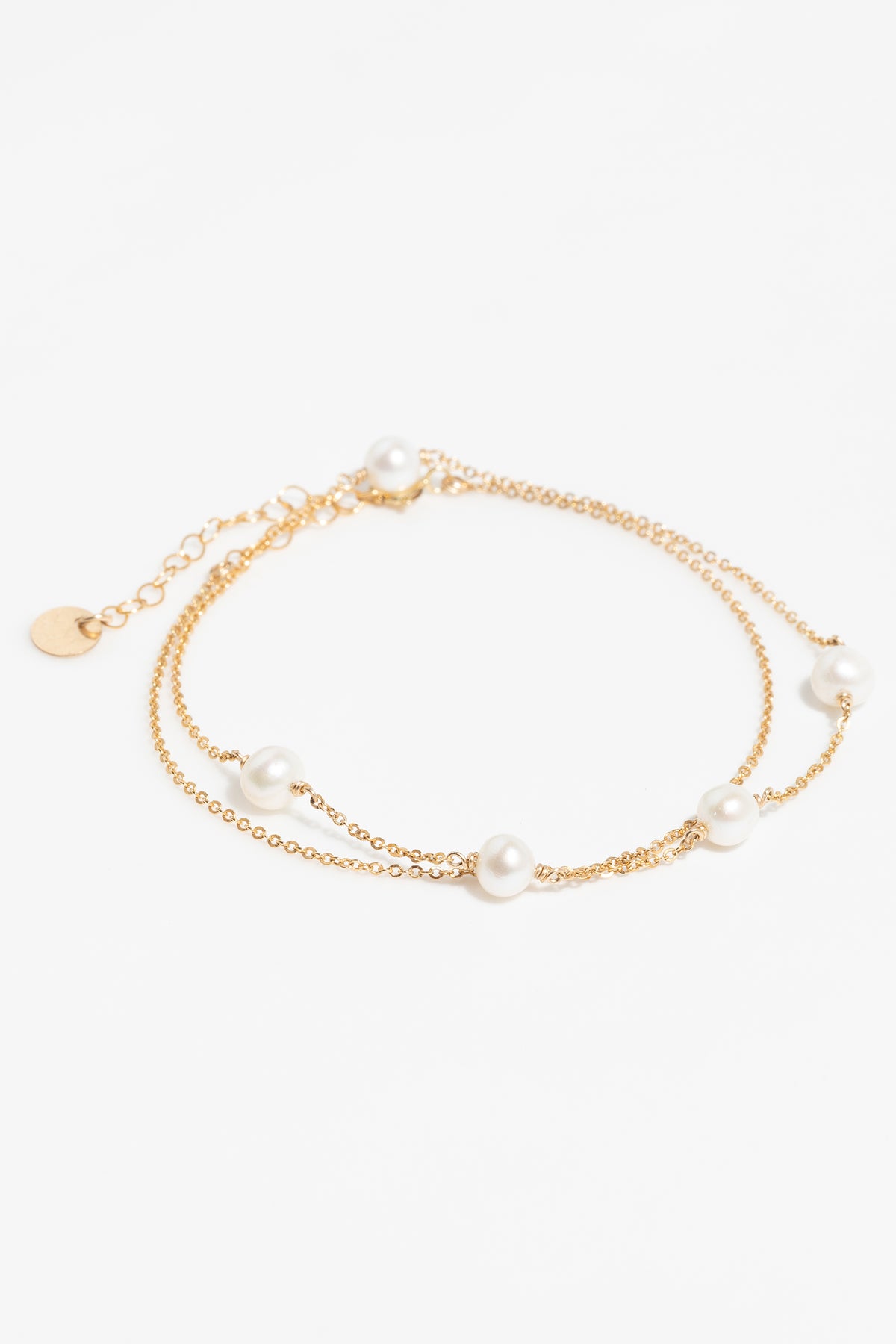 Bracelet - Collier Sol - Perle de culture