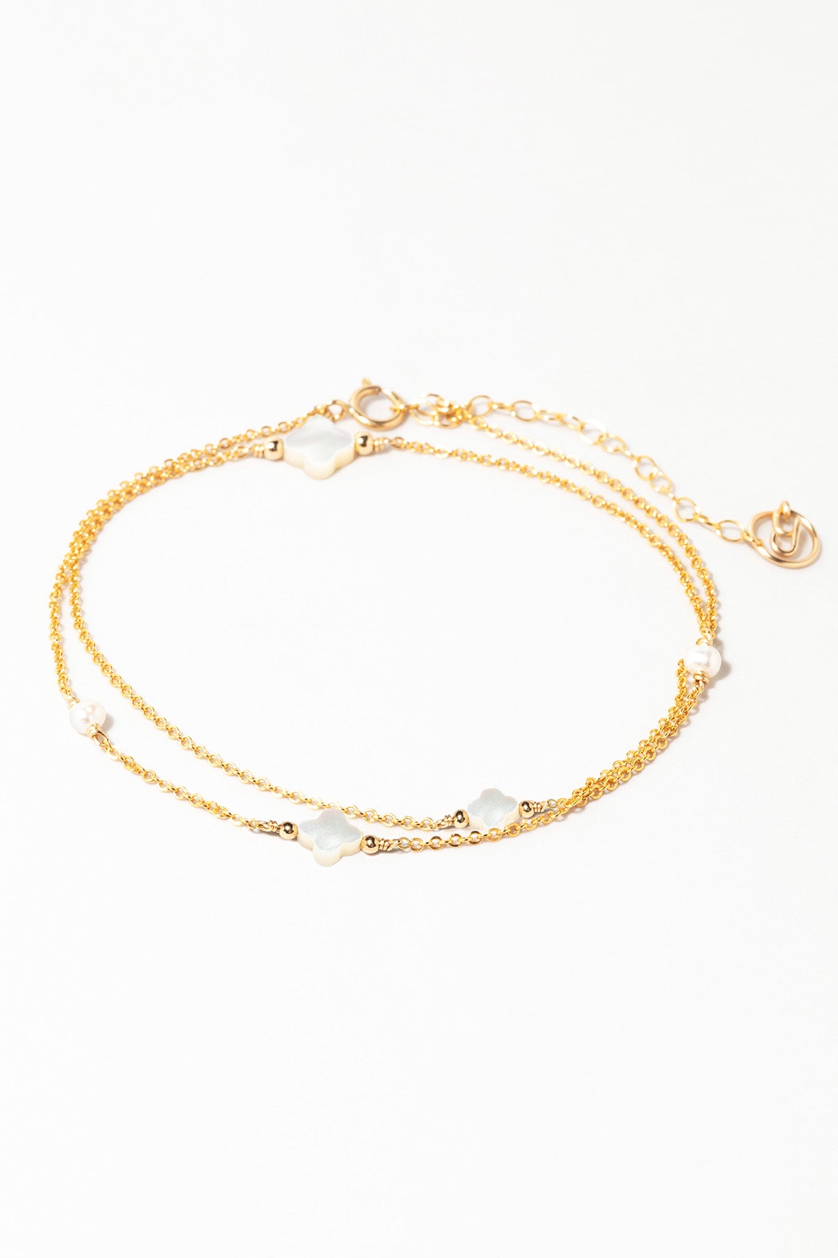 Bracelet-collier Swan - Nacre