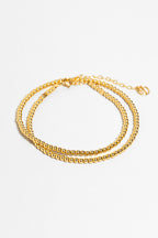 Collier-Bracelet double Queen - Or