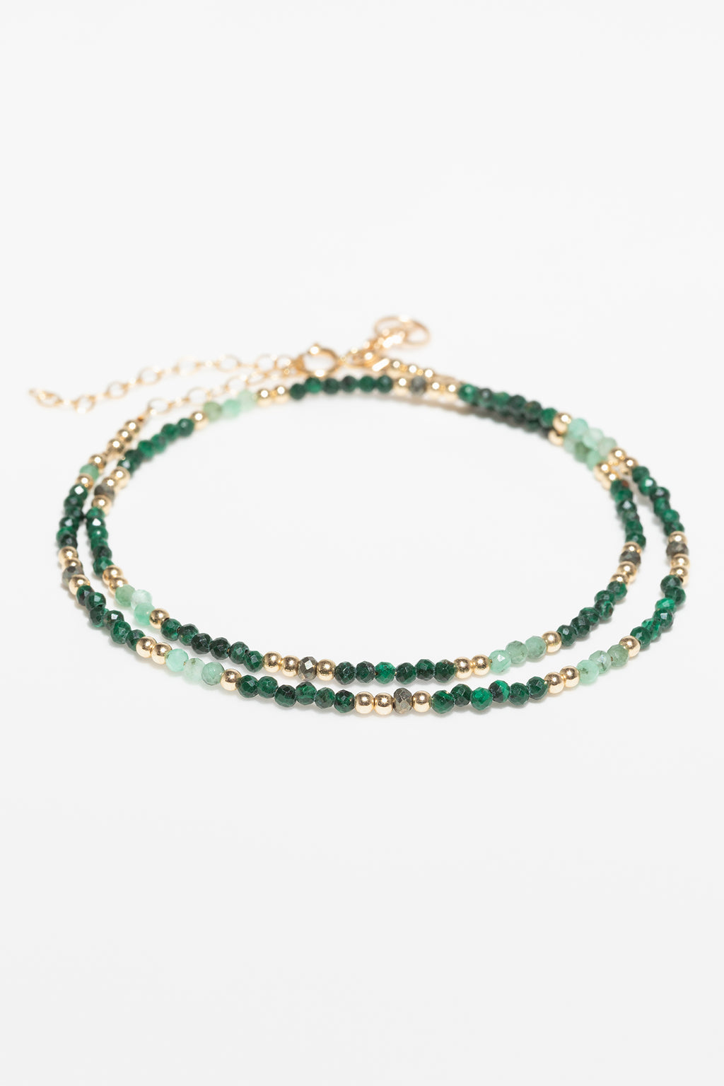 Double Queen Necklace-Bracelet - Mint