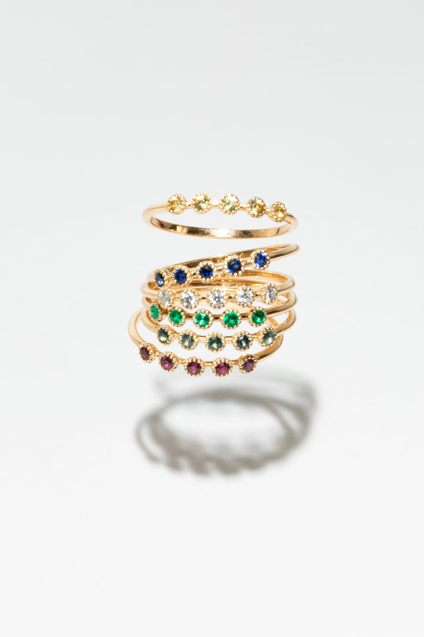 Bague Sonia  - Or 750‰ - Diamant blanc