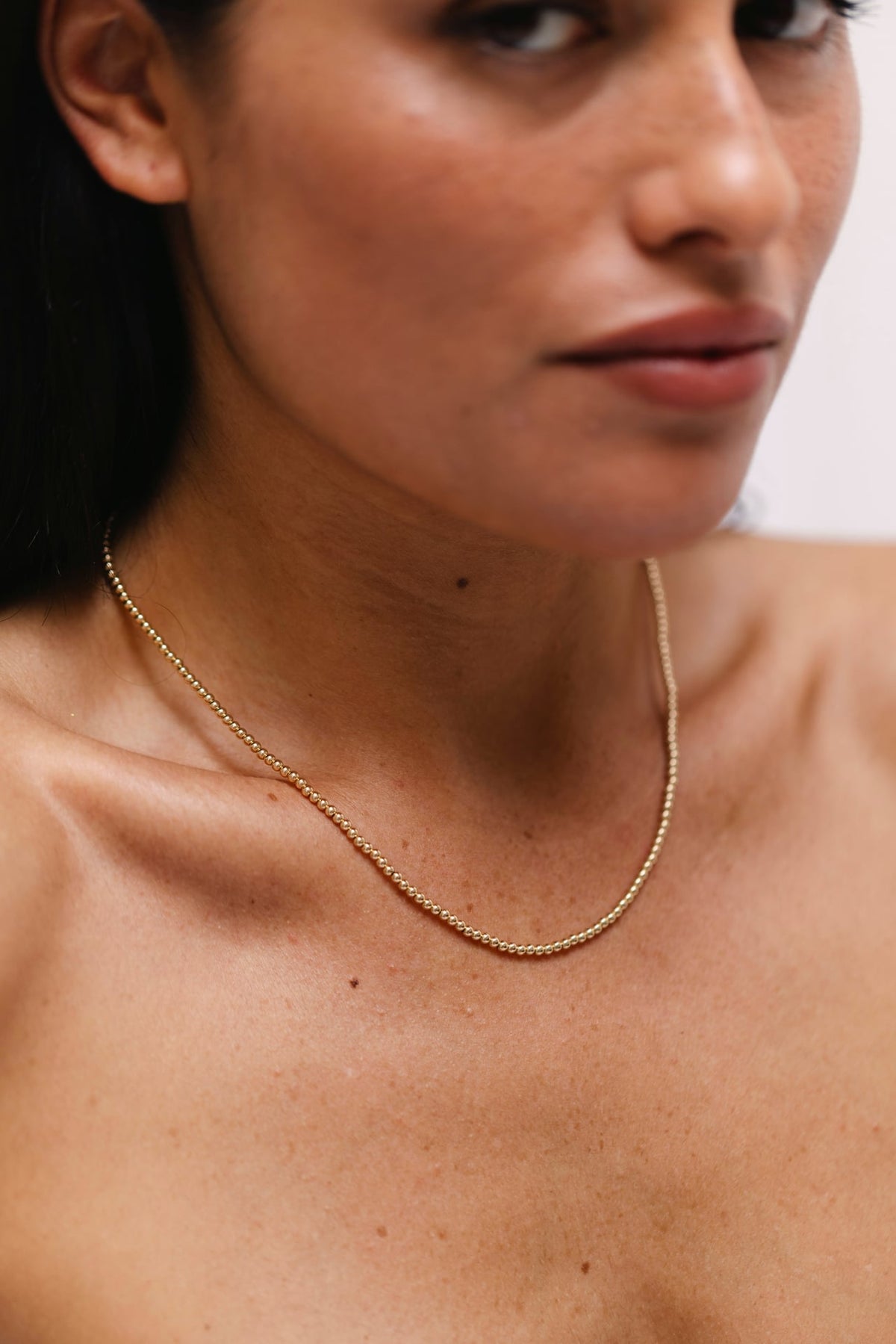 Collier Queen 40cm - Or