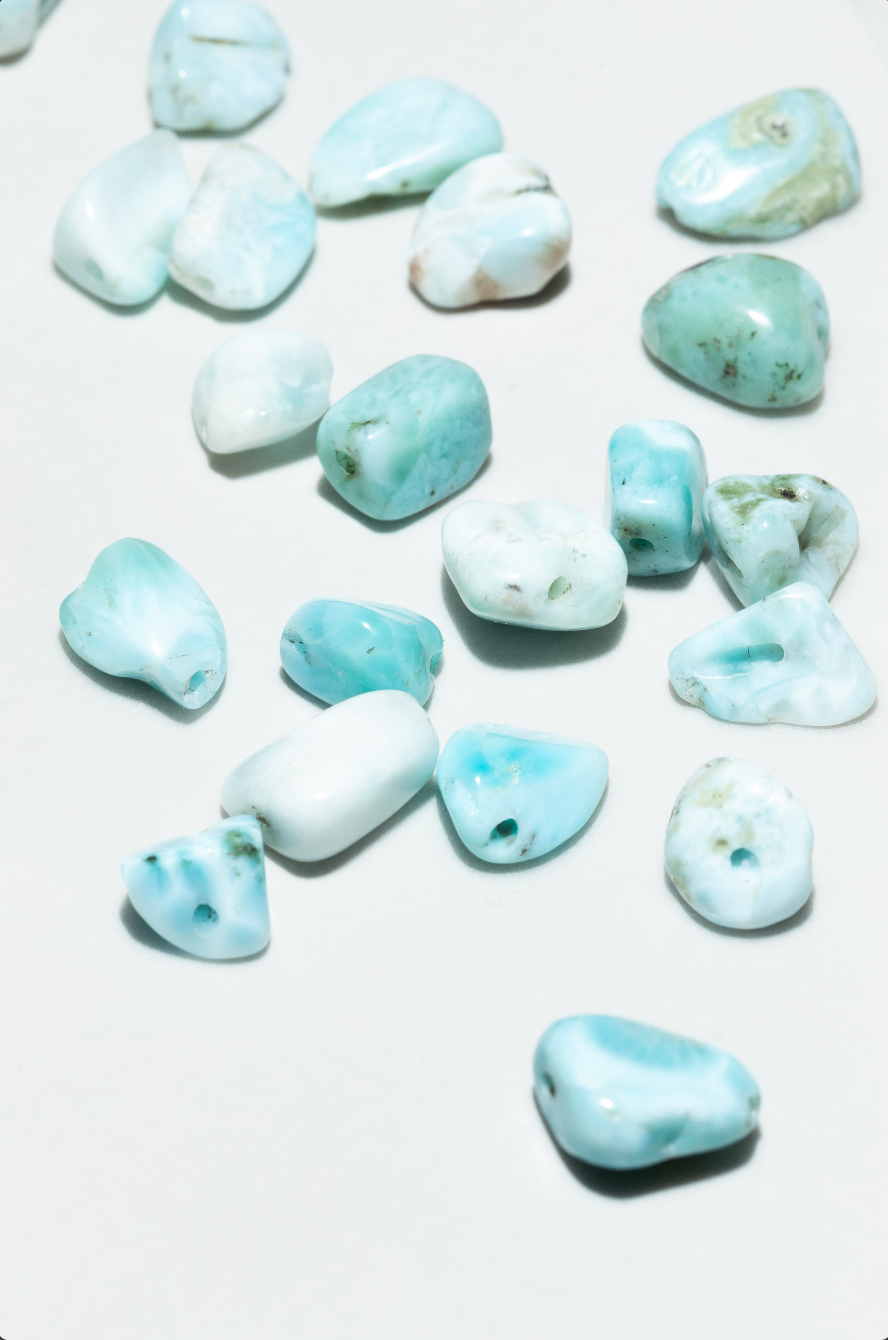 Pendentif Cauri - Larimar