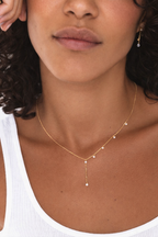 Adélie Necklace - 18k Gold - Cultured Pearl