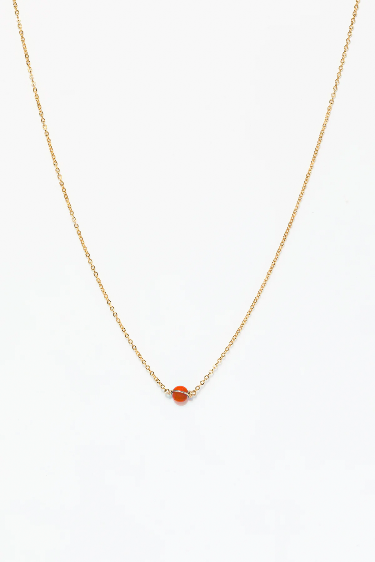 Stella Necklace - Carnelian
