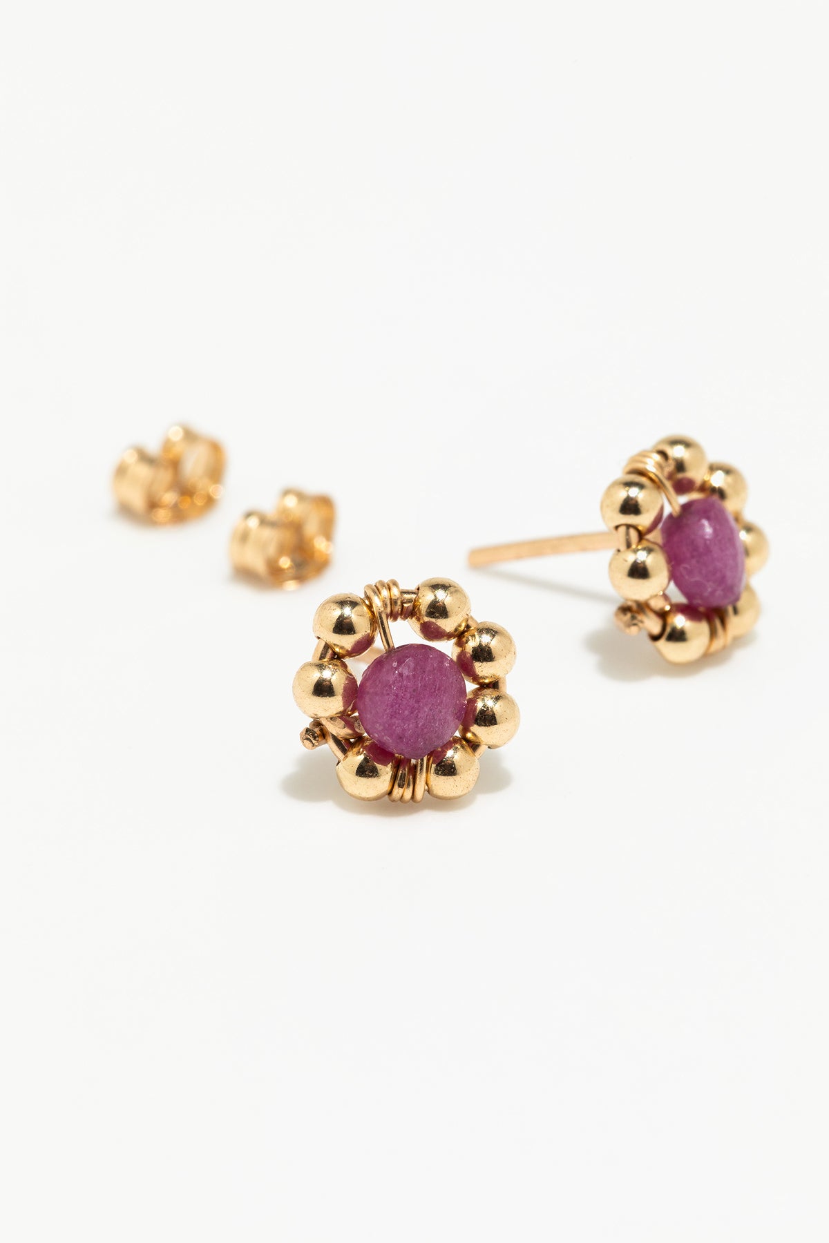 Puces Daisy - Rubis