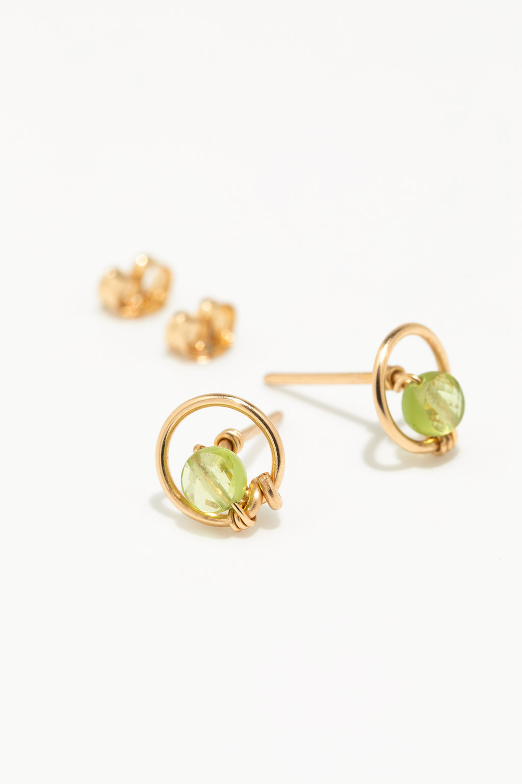 Swan Fleas - Peridot