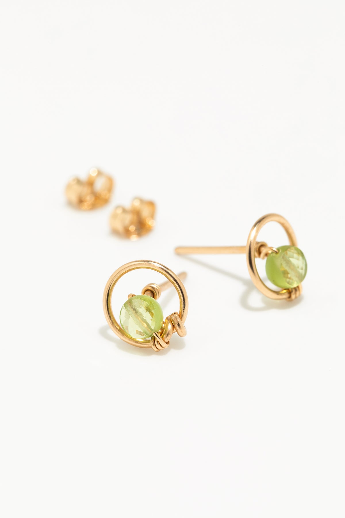 Puces Swan - Peridot