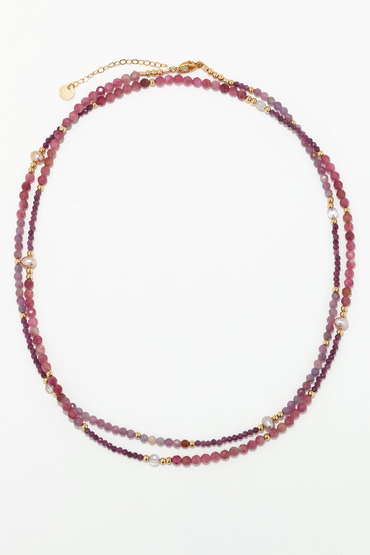 Collier Queen 80cm - Grenadine
