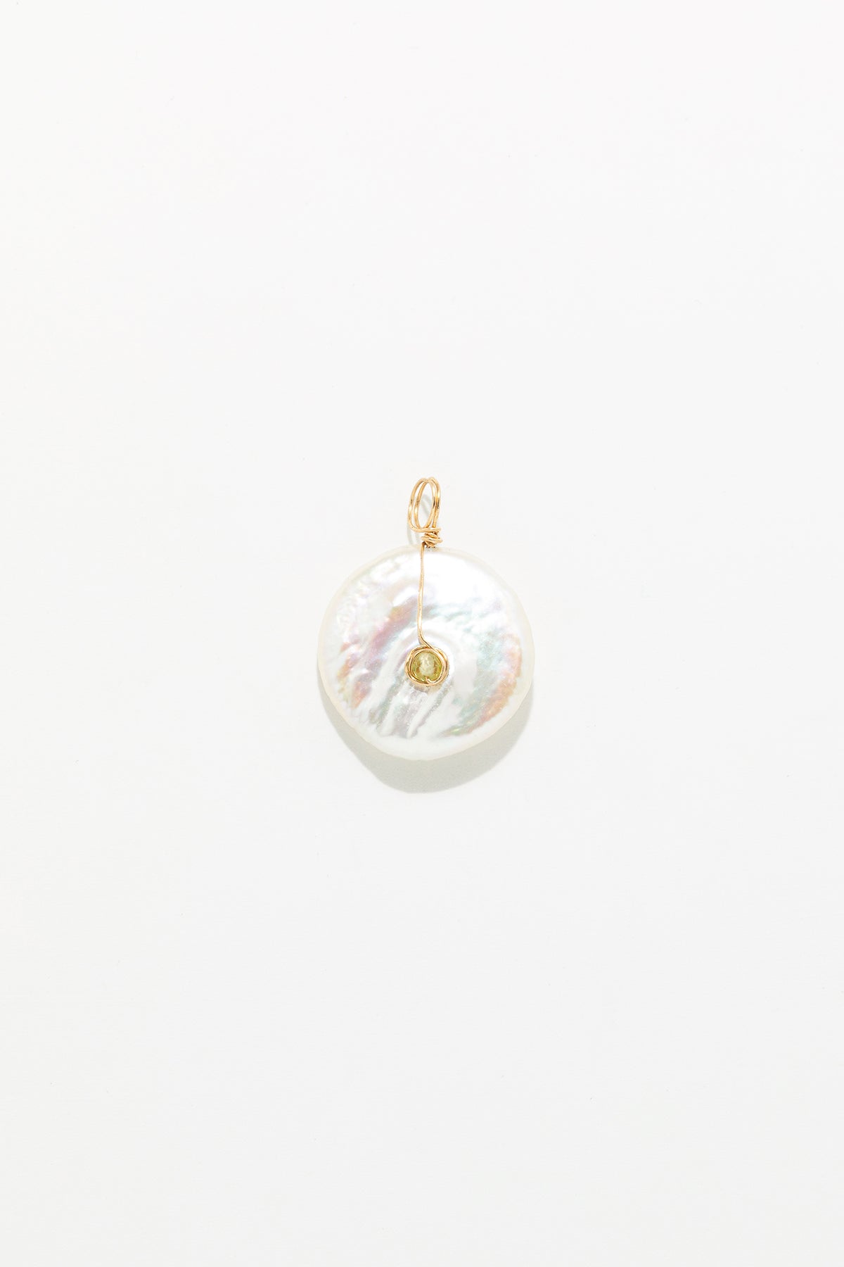 Pendentif Mirée - Peridot