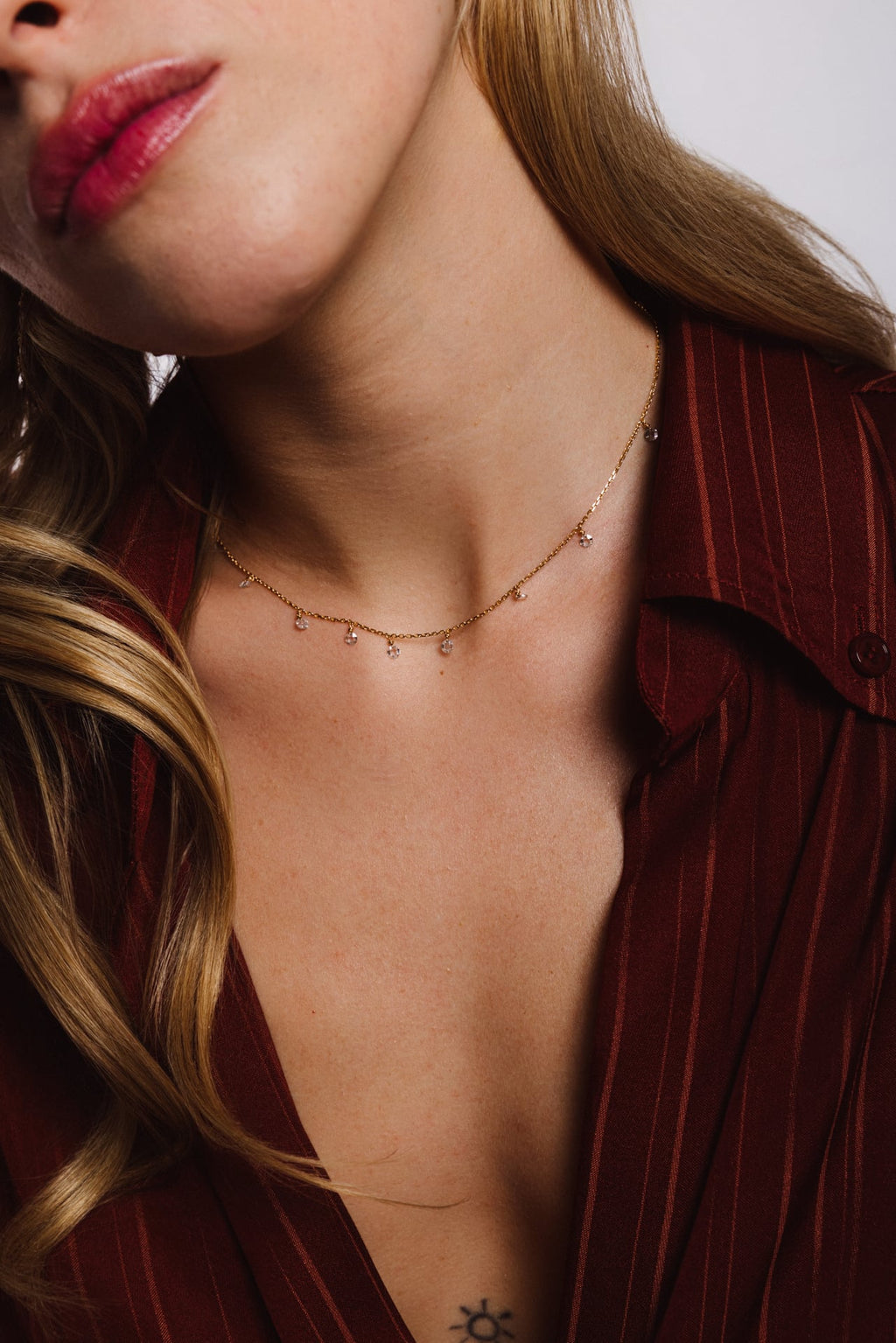 Collier Eloïse - Or 750‰ - Diamant blanc