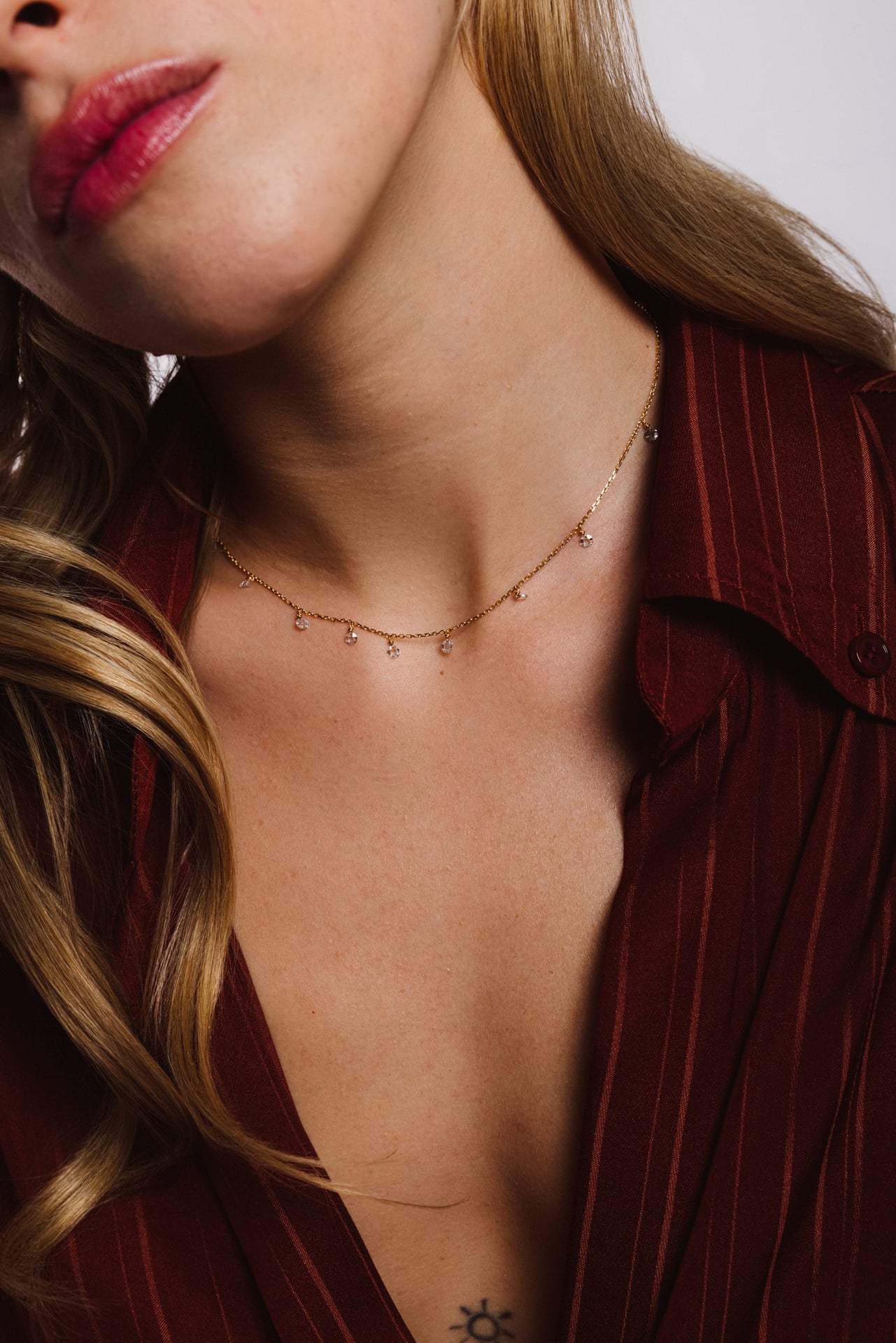Collier Eloïse - Or 750‰ - Diamant blanc