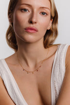 Collier Mia - Or 750‰ - Saphir multicolore