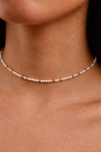 Queen bracelet-necklace - Cultured pearl
