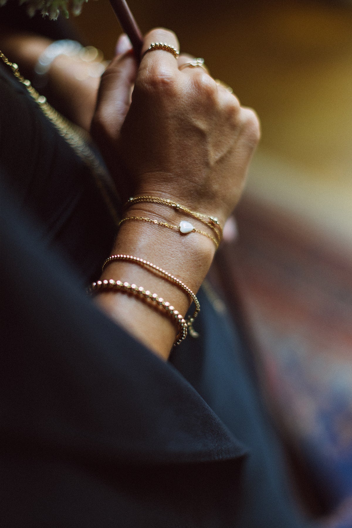 Bracelet Coeur - Nacre