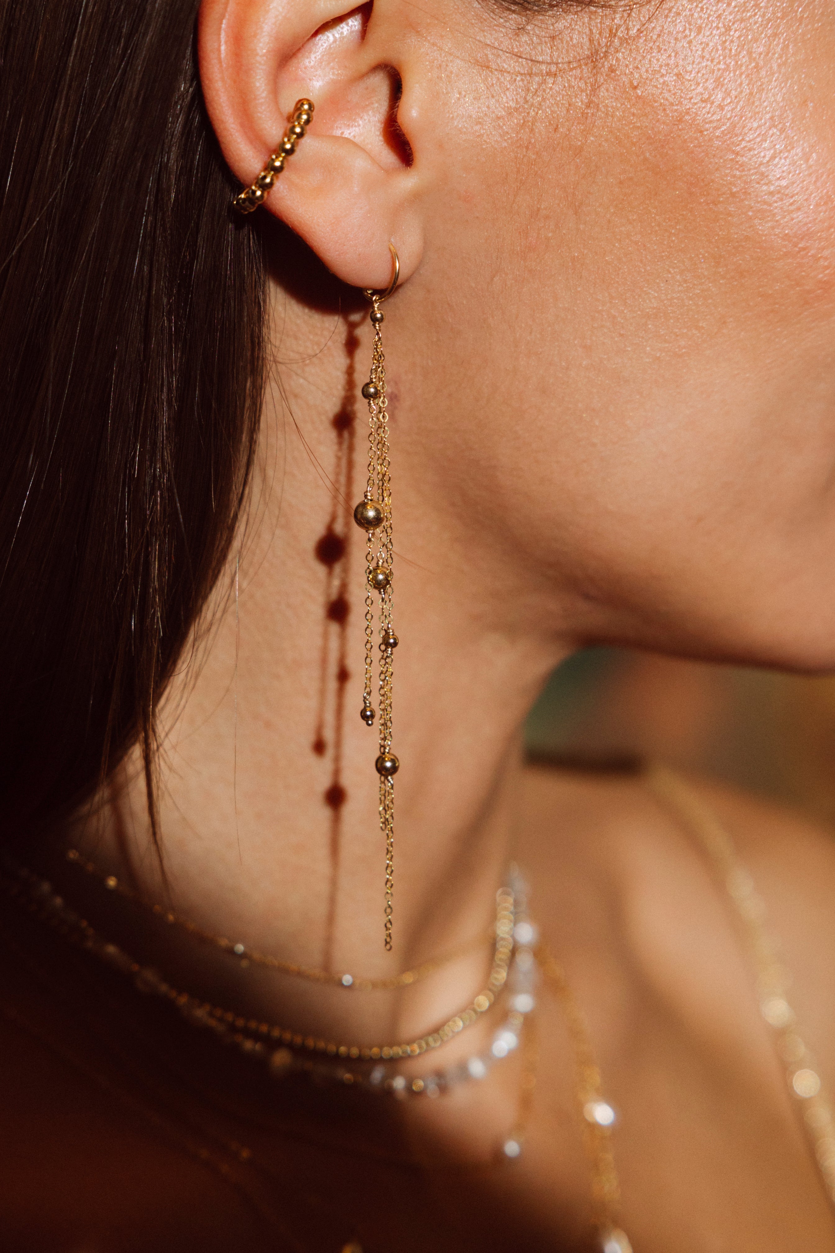 Maia Creole Earrings - Gold