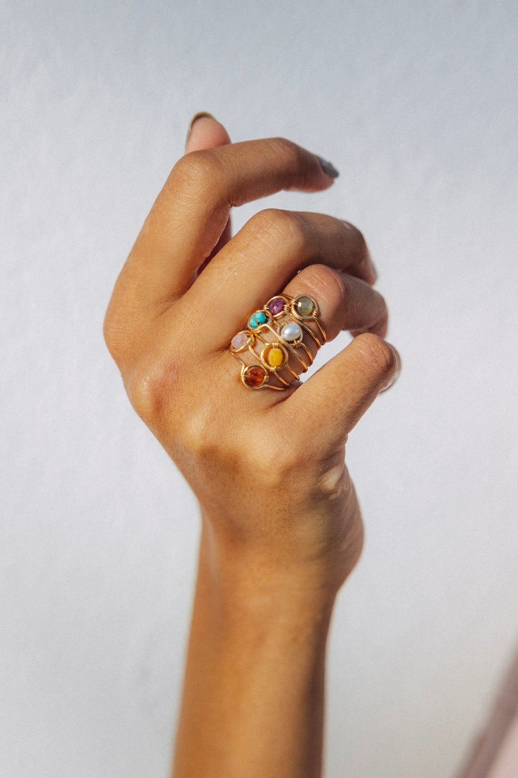 Swan Ring - Cultured pearl