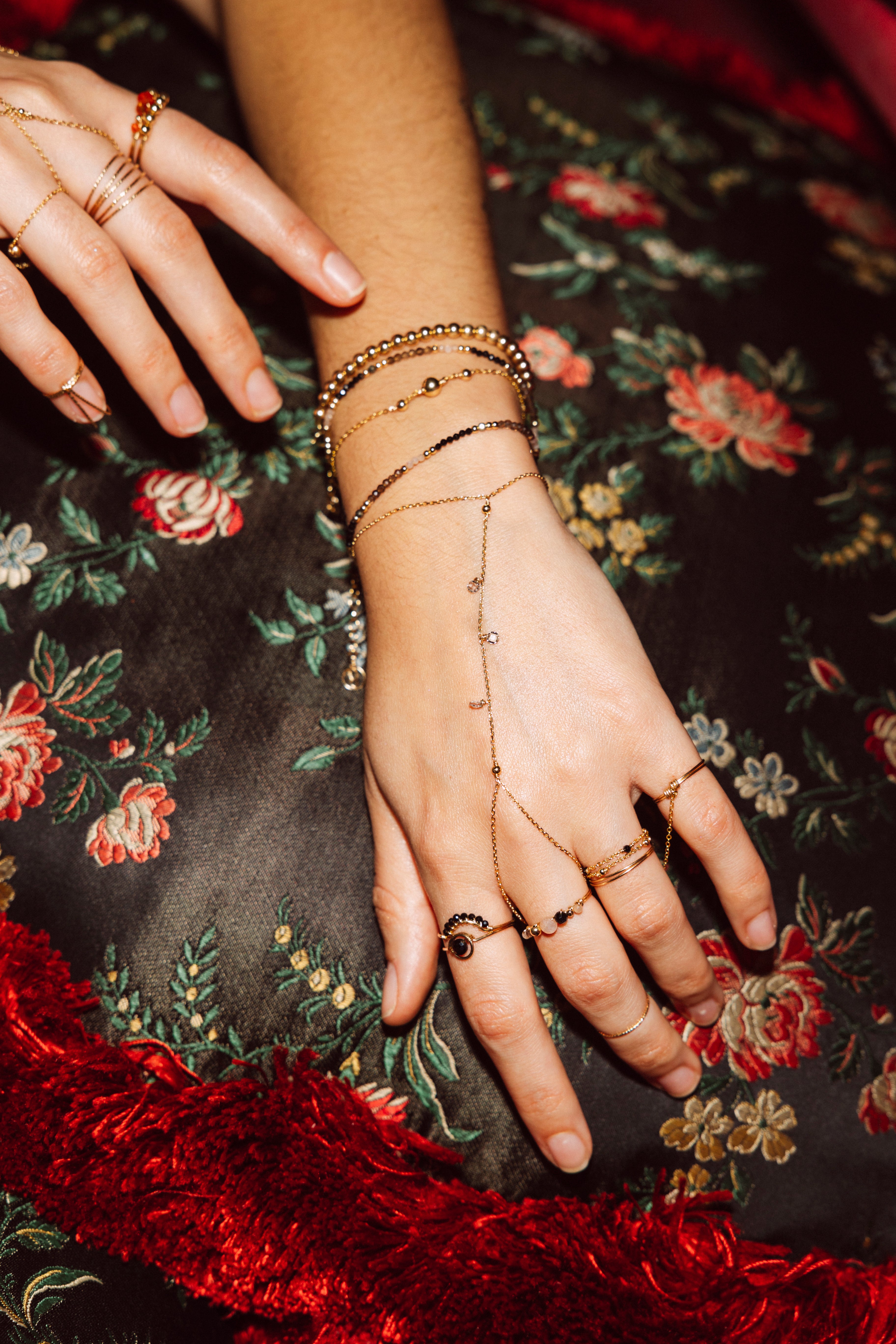 Lana Medium Pearl Bracelet - Gold