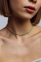 Bracelet - Collier Queen - Menthe à l'eau