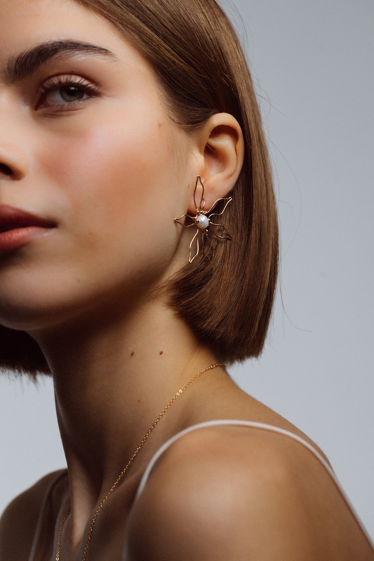Large Camellia Fleas - Cultured Pearl