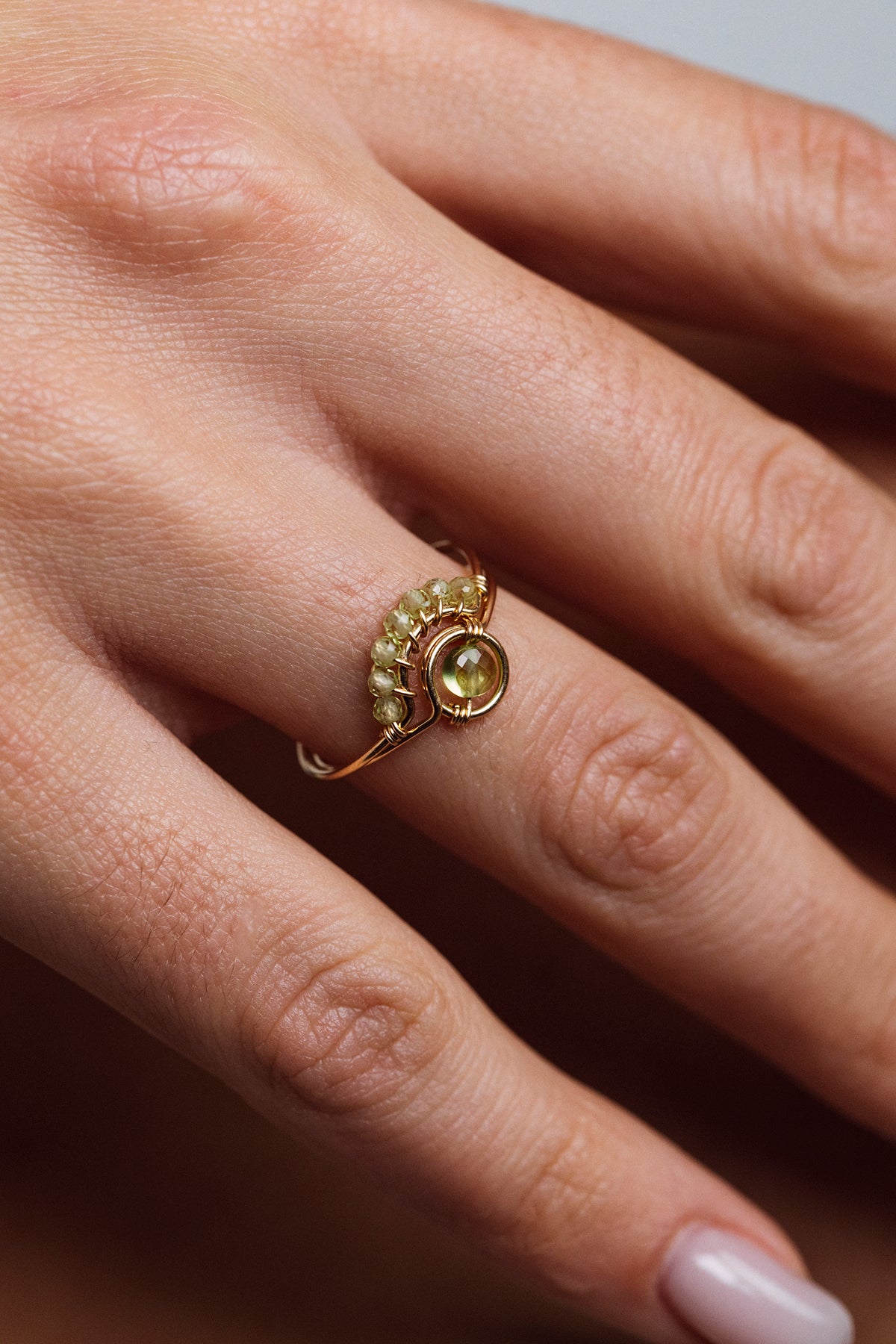 Frida Ring - Peridot