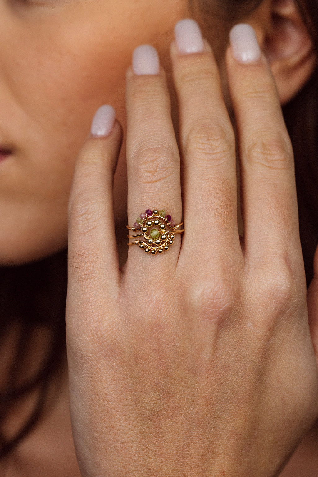 Bague Daisy - Peridot