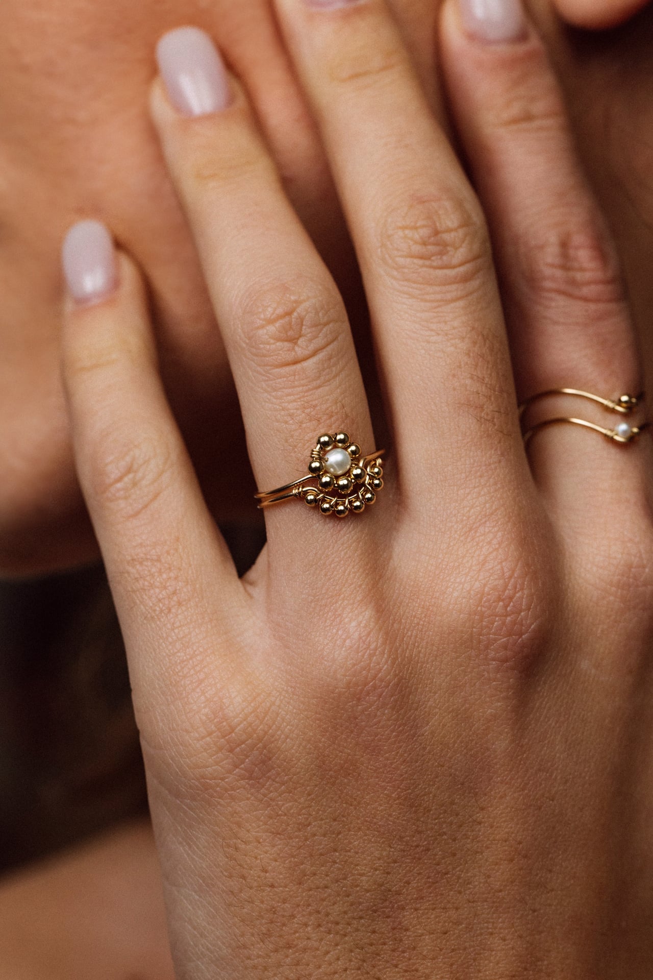 Bague Frida perles