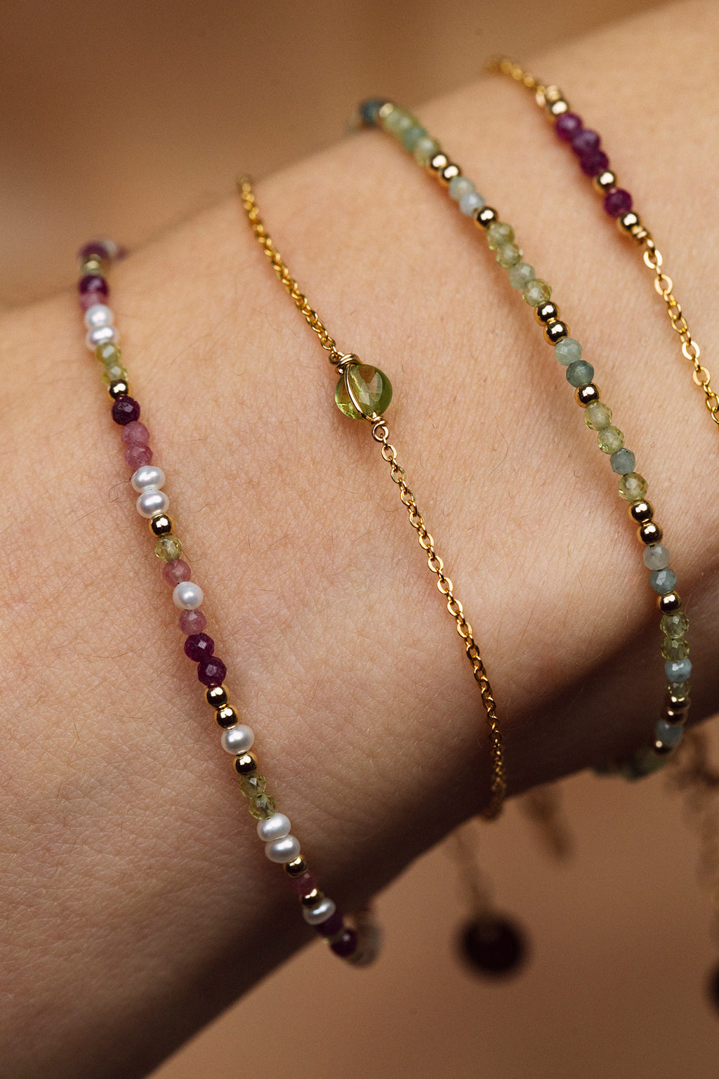 Stella Bracelet - Peridot