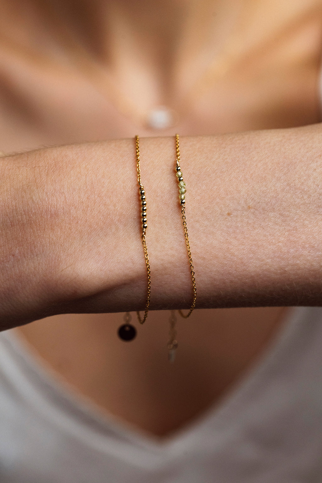 Bracelet Théa - Péridot