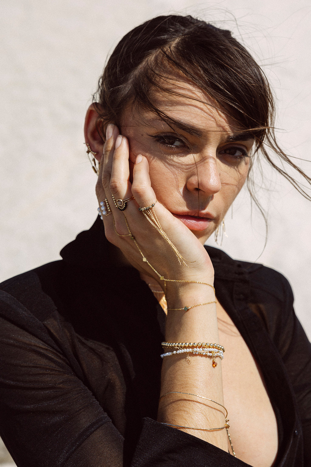 Bague Mistral - Pyrite