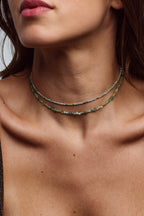 Bracelet - Collier Queen - Menthe à l'eau