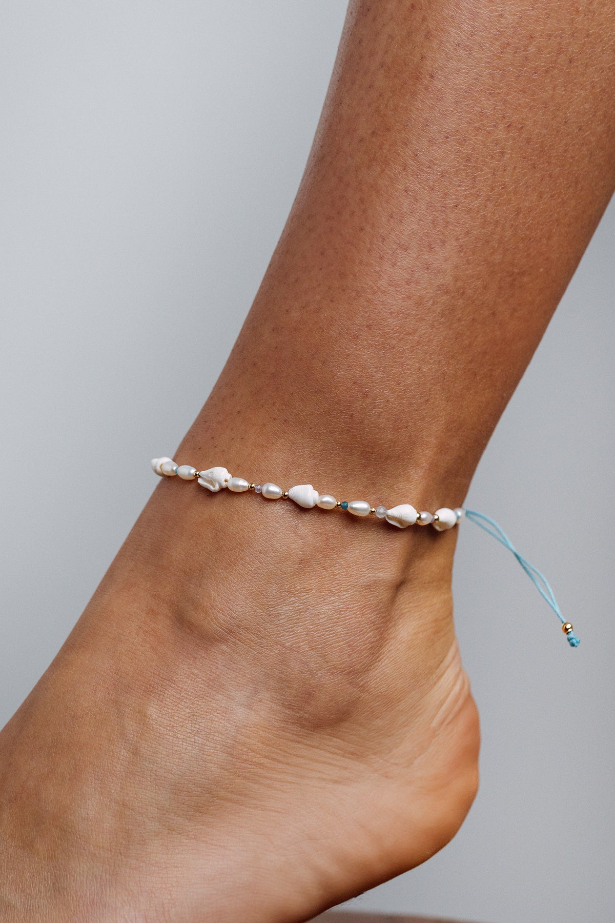 Venus ankle chain - Seashell