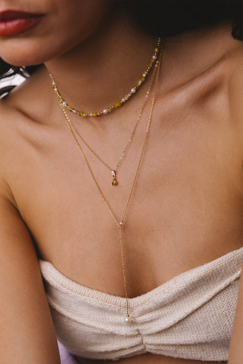 Pendentif Stella - Oeil de tigre