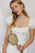 Collier Madeleine - Bleu clair