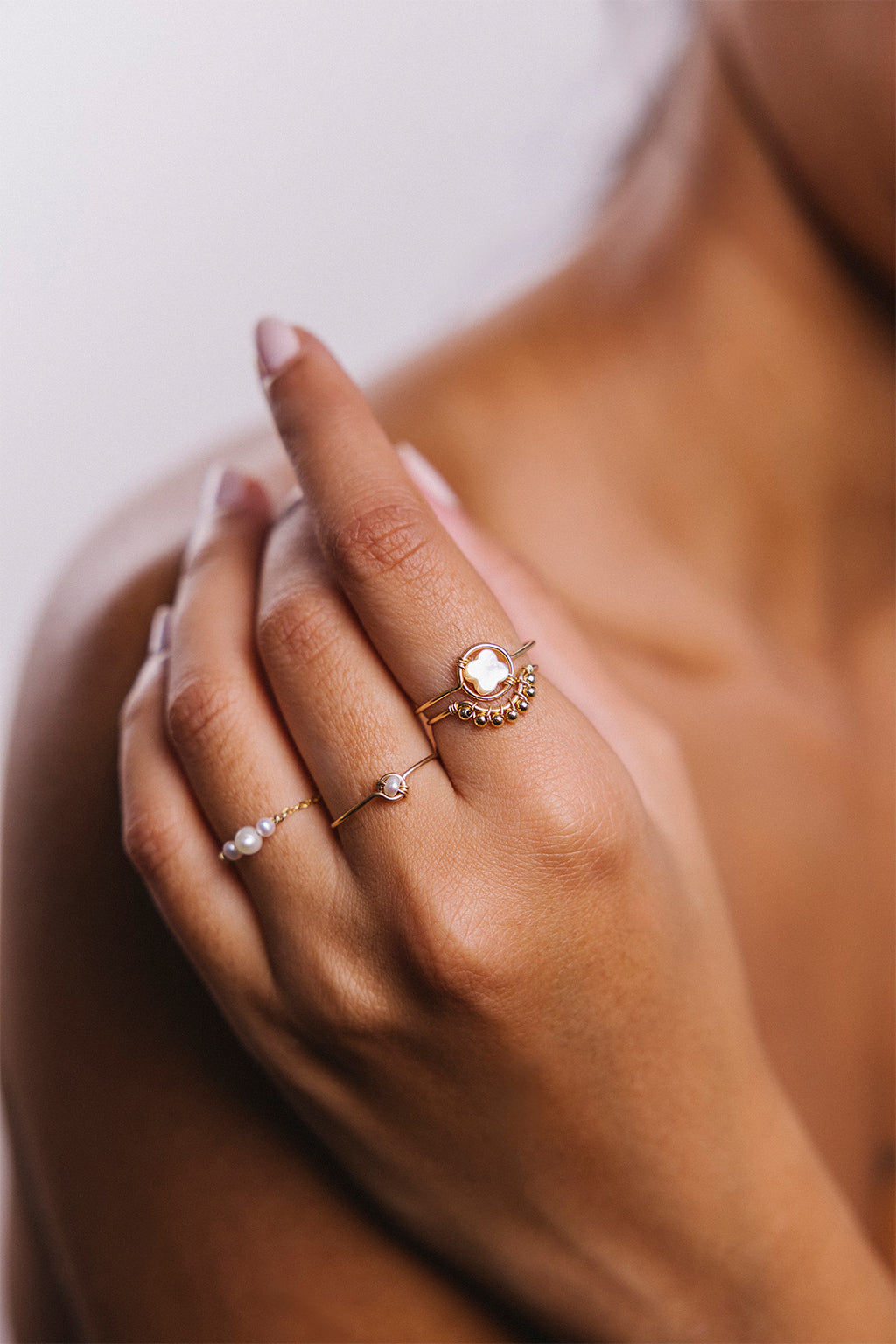 Bague Frida perles