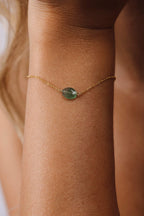 Victory bracelet - Green quartz