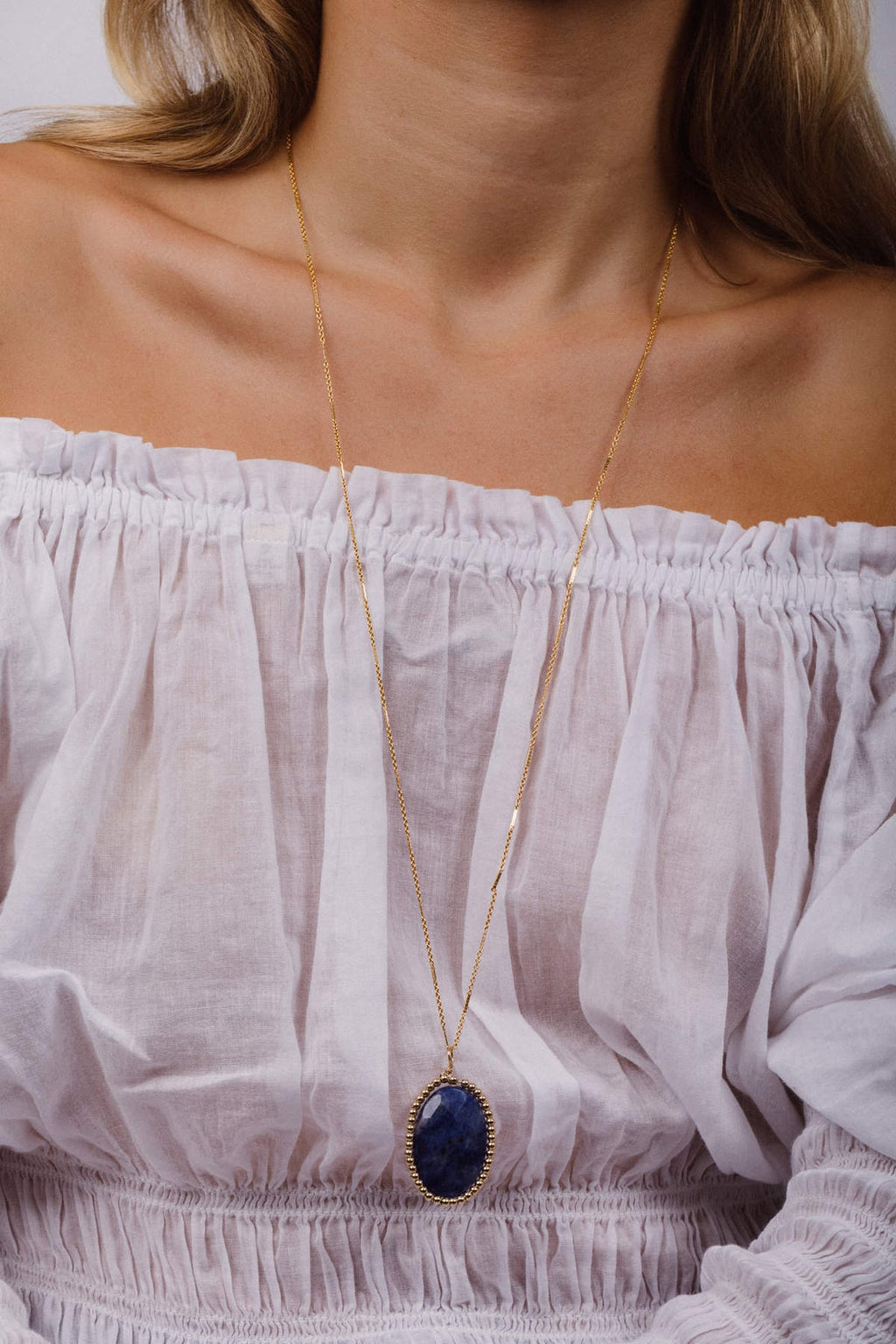 Pendentif Joséphine - Sodalite