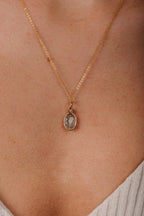 Victoire Pendant - Green Quartz