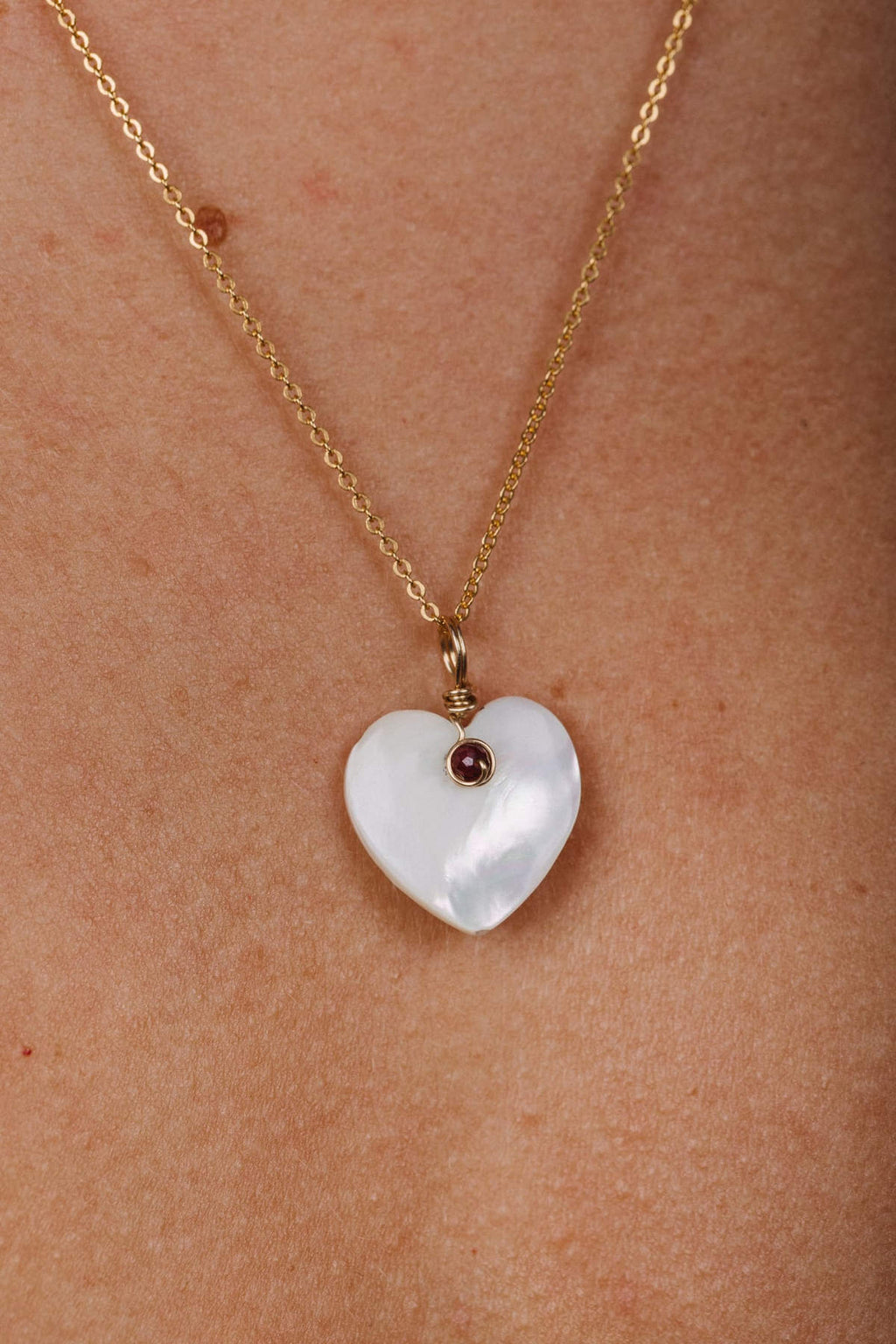 Pendentif Lolita - Grenat