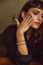 Bracelet Lana Moyennes perles - Or