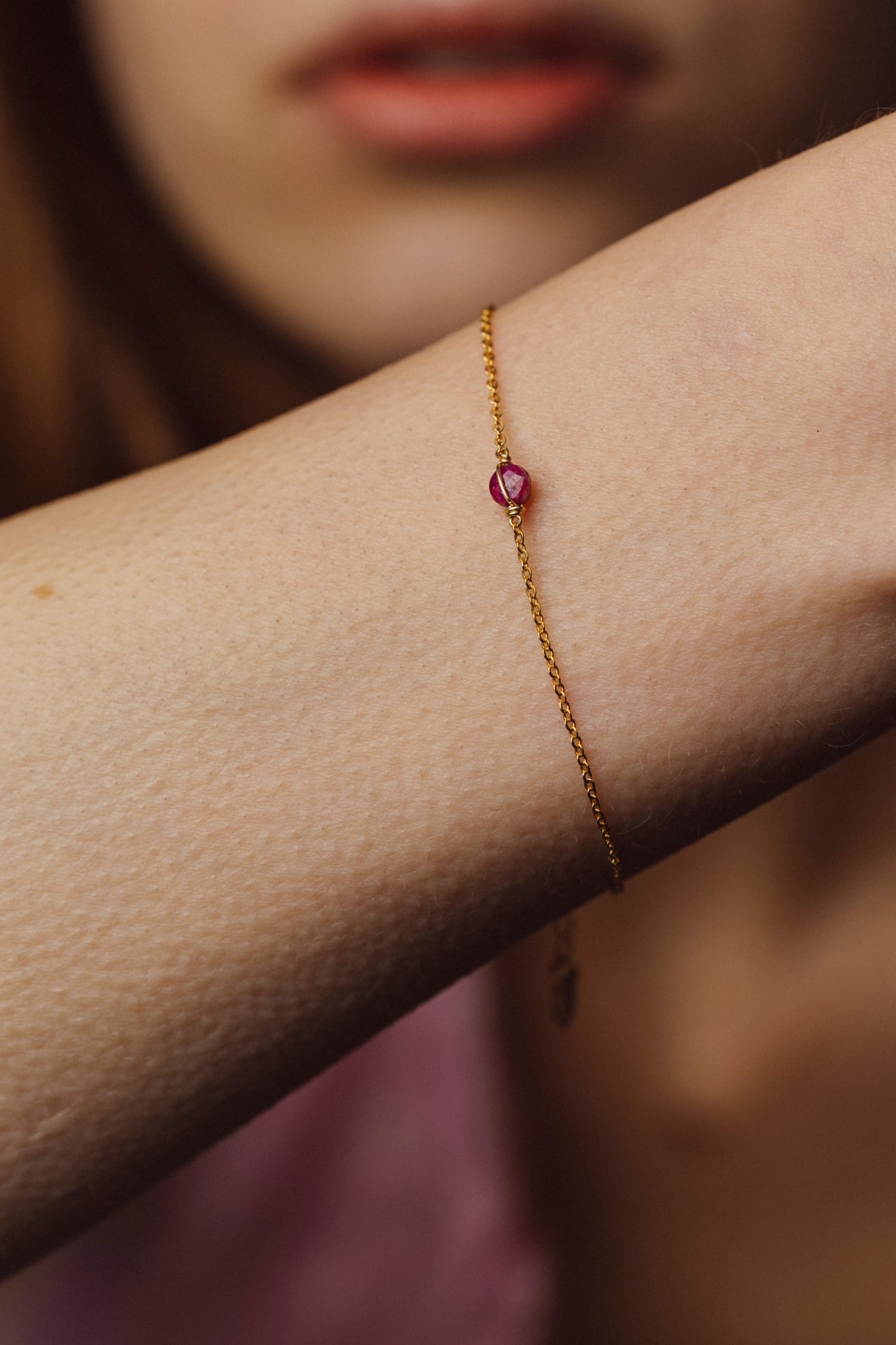 Bracelet Stella - Rubis