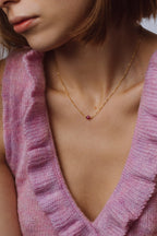 Stella Necklace - Ruby