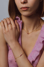 Stella Necklace - Ruby