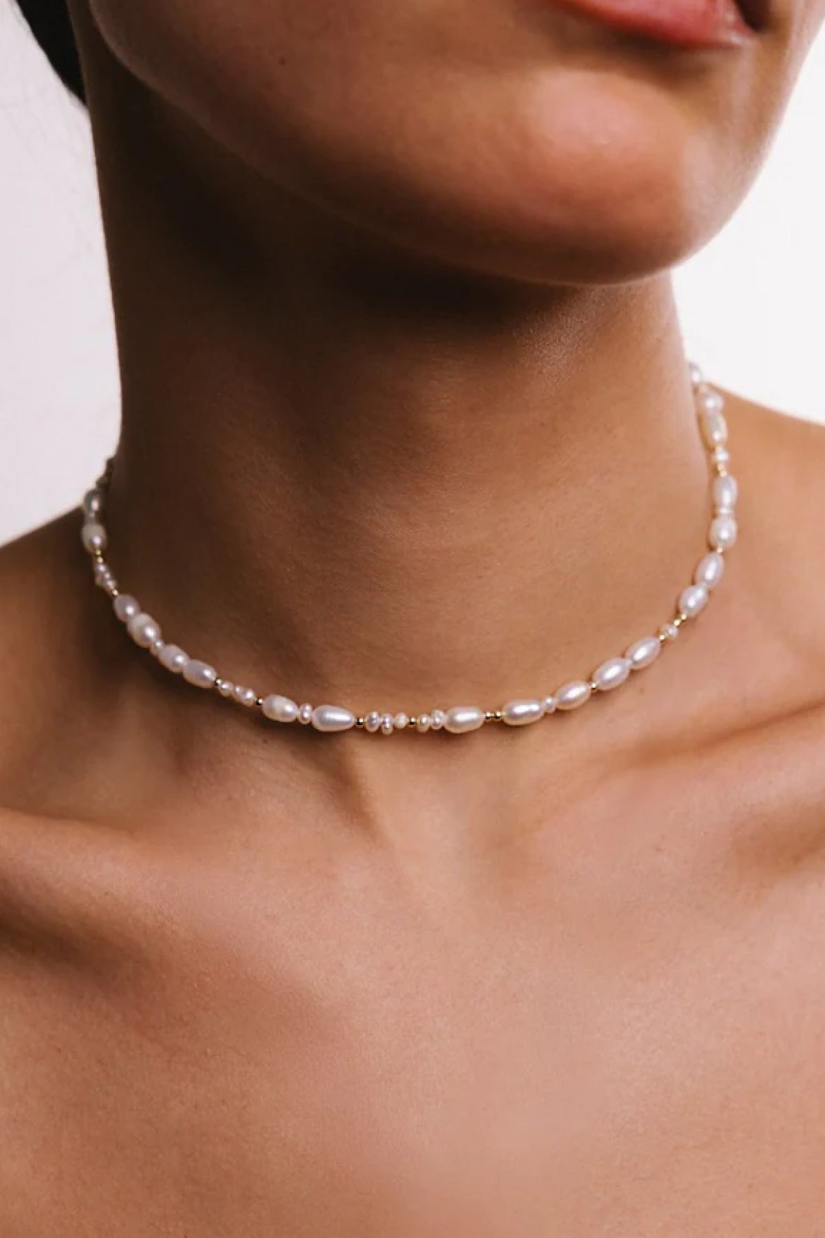 Necklace - Cultured pearls