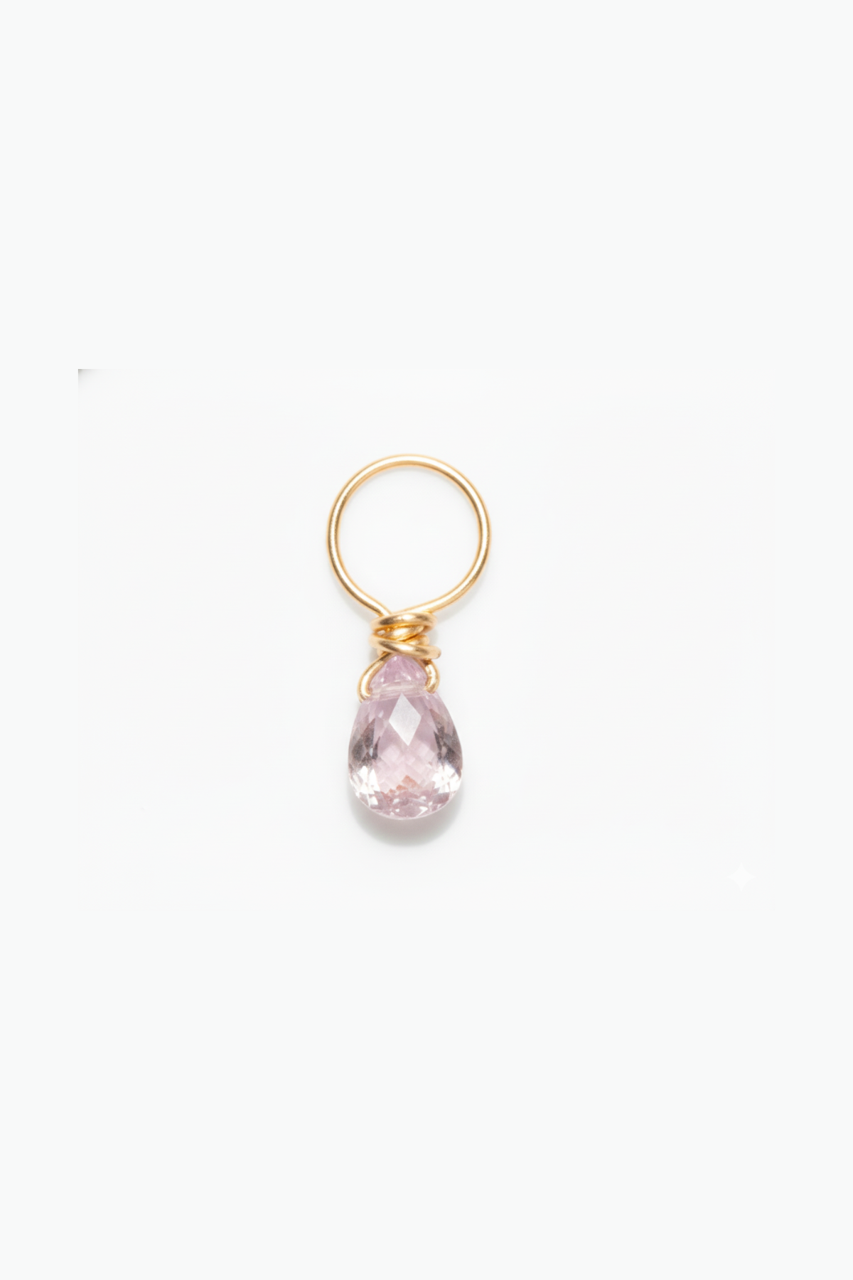 Mia Pendant – 750‰ Gold – Light Pink Sapphire