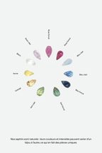 Mia Pendant – 750‰ Gold – Light Green Sapphire