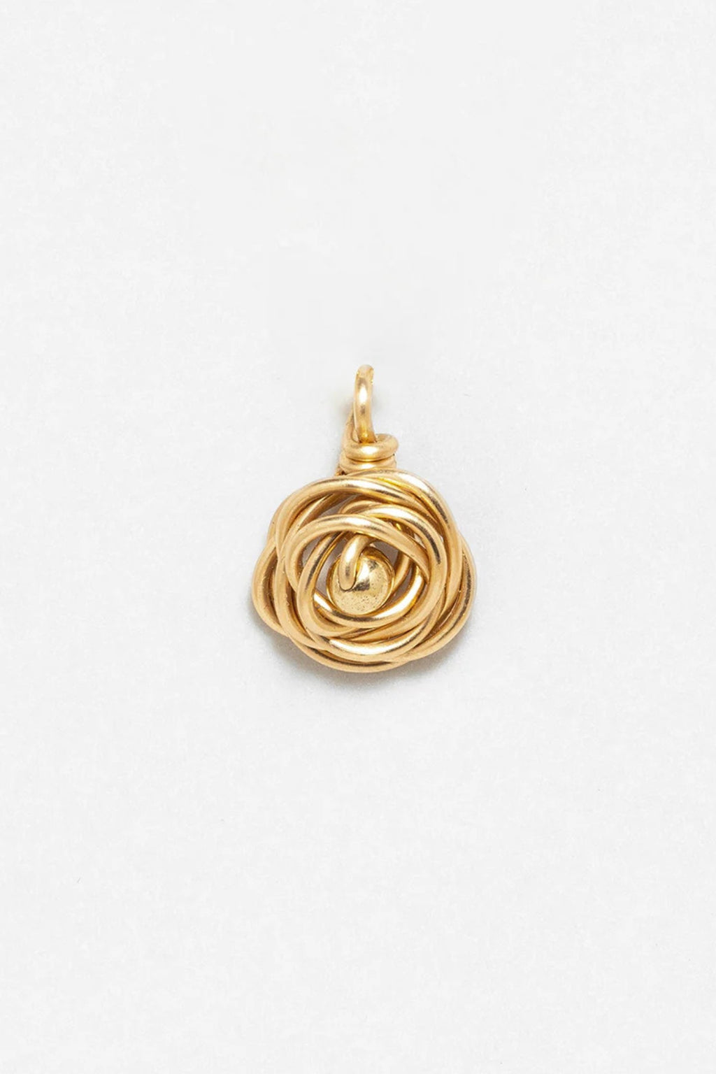 Medium Rosa Pendant - Gold