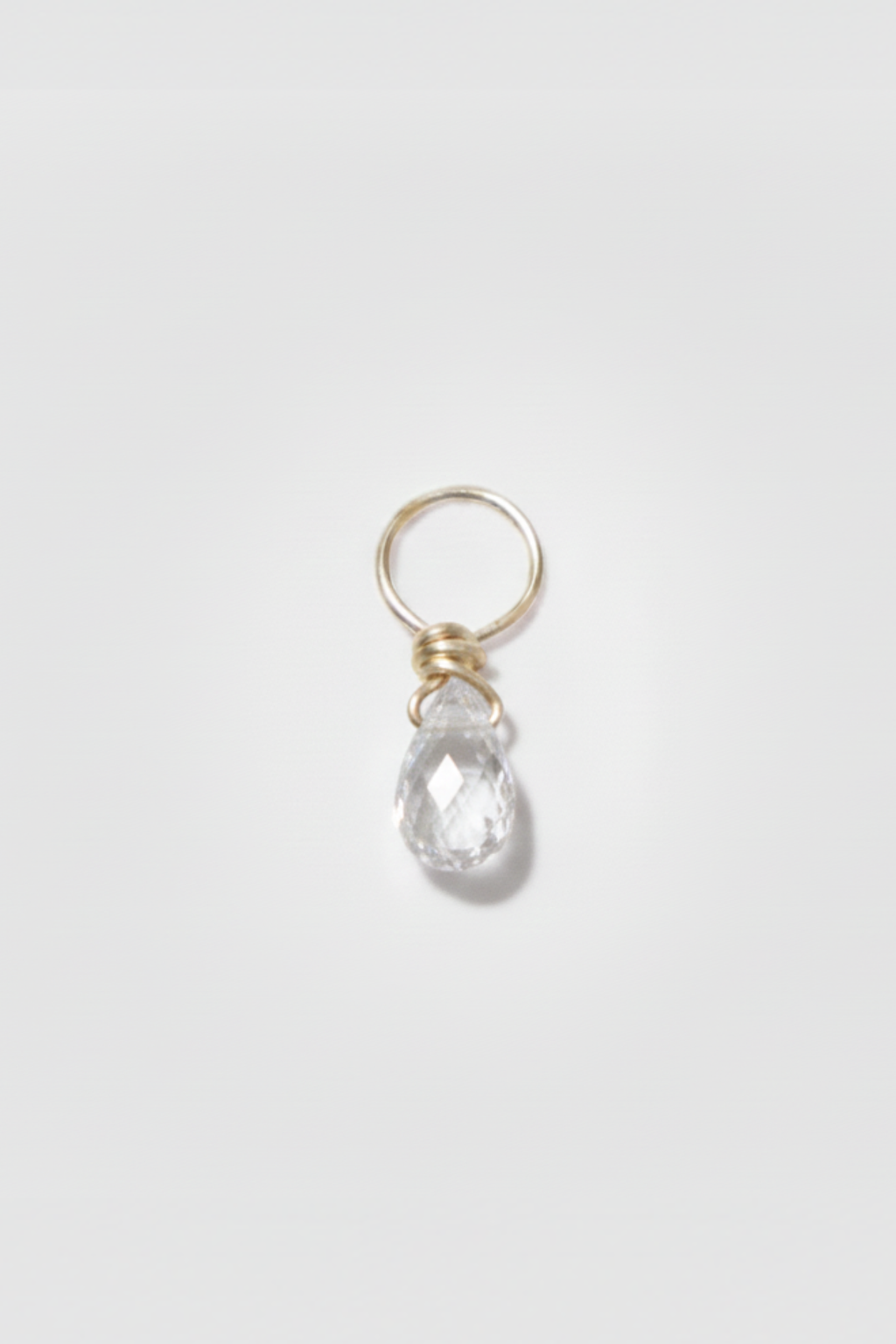 Pendentif Mia - Or 750‰ - Saphir blanc