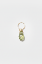 Mia Pendant – 750‰ Gold – Light Green Sapphire