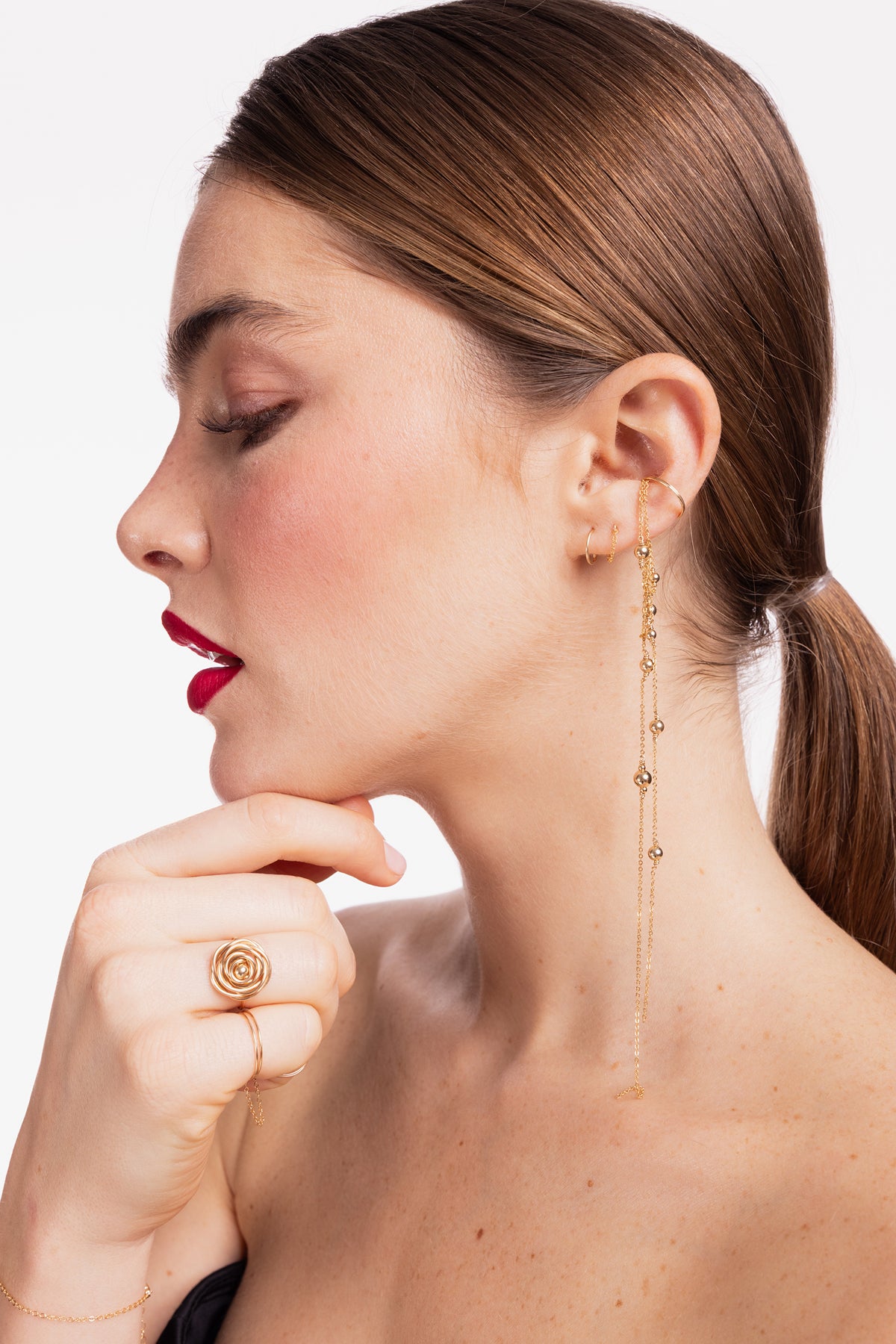 Maxi Rosa Ring - Gold